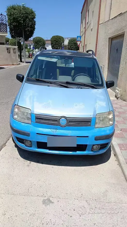 Usata Fiat Panda 60 CV (44 kW) 2003 Bluazzurro Utilitaria