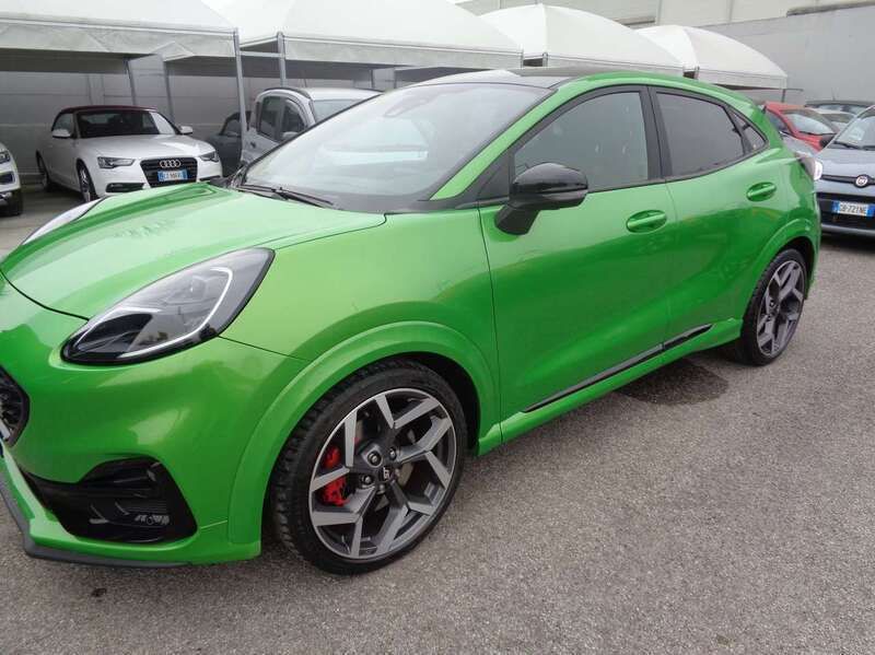 Usata Ford Puma ST 200 CV (147 kW) 2021 Verde Berlina