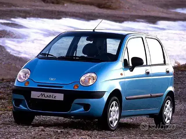 Usata Chevrolet Matiz 67 CV (49 kW) 2007 Blu Utilitaria