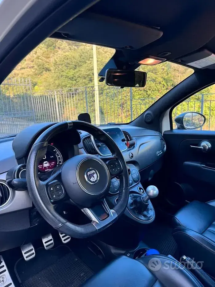 Usata Abarth 595 Turismo 165 CV (121 kW) 2019 Bianco Berlina