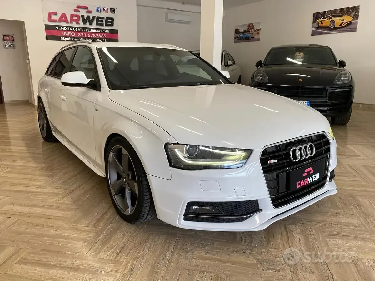 Usata Audi A4 S-Line 143 CV (105 kW) 2013 Bianco Station wagon