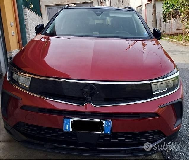 Usata Opel Grandland X GS Line 131 CV (96 kW) 2022 Rosso SUV