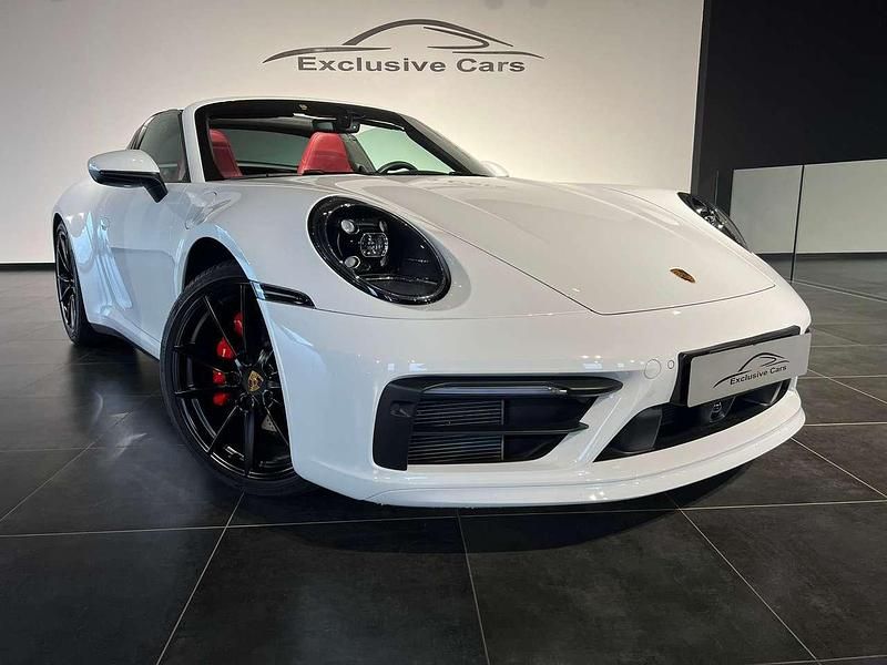 Usata Porsche 911 Targa 4 385 CV (283 kW) 2022 Bianco calcite Cabrio