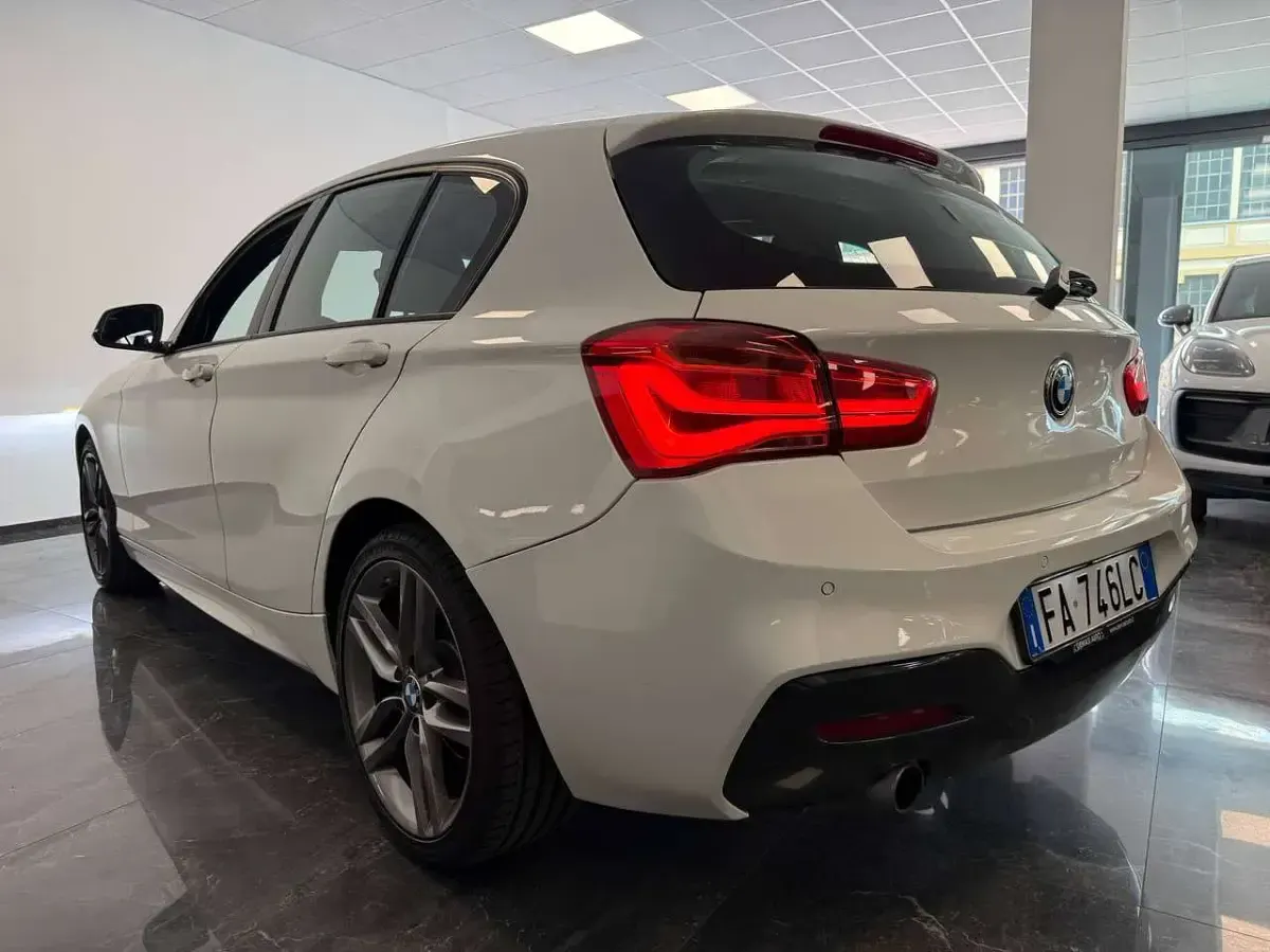 Usata BMW 116 M Sport 116 CV (85 kW) 2015 Bianco Utilitaria