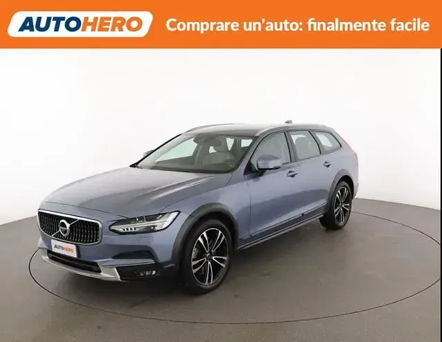 Usata Volvo V90 CC Pro 235 CV (172 kW) 2018 Blu Station wagon