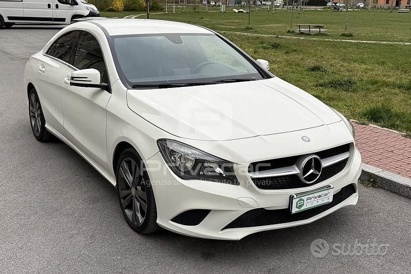 Usata Mercedes CLA220 170 CV (125 kW) 2015 Bianco Berlina
