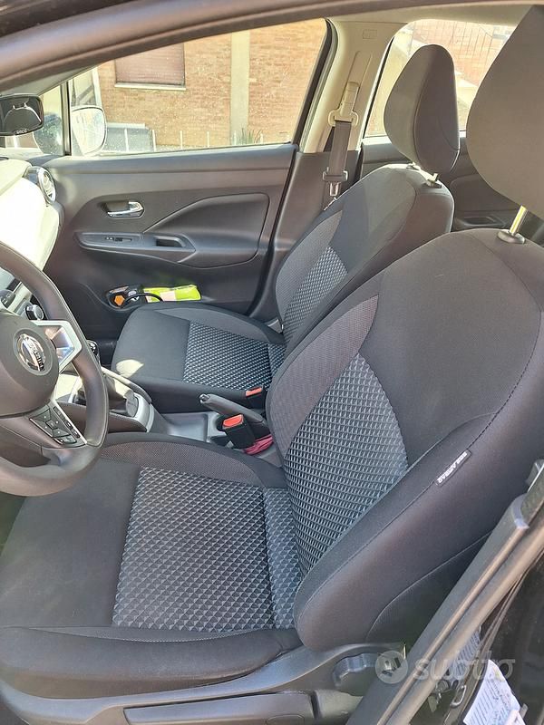 Usata Nissan Micra Acenta 92 CV (67 kW) 2021 Nero Utilitaria