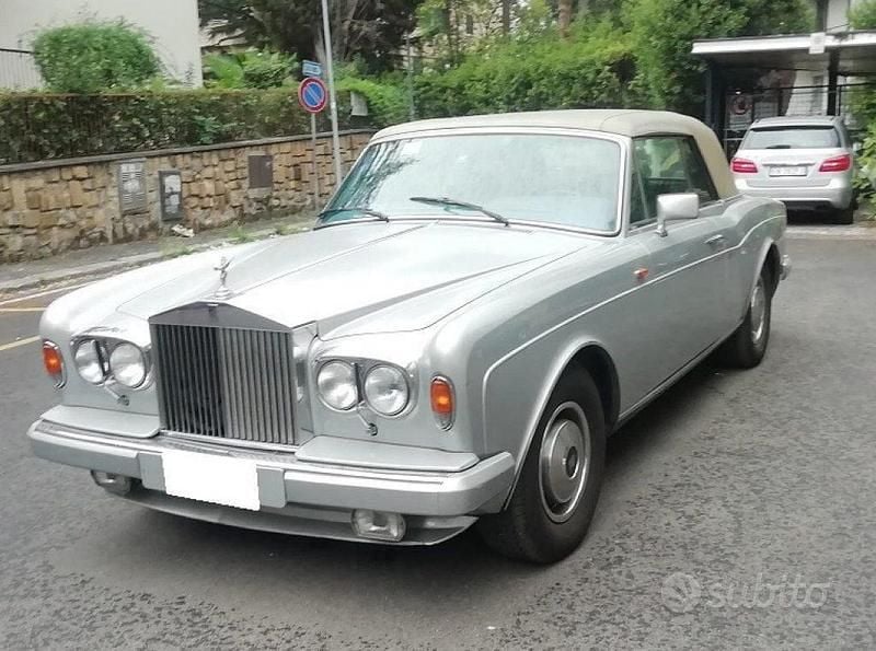 Usata Rolls Royce Corniche 222 CV (163 kW) 1986 Nero Cabrio