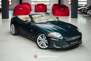 Usata Jaguar XKR 510 CV (375 kW) 2010 Verde Cabrio