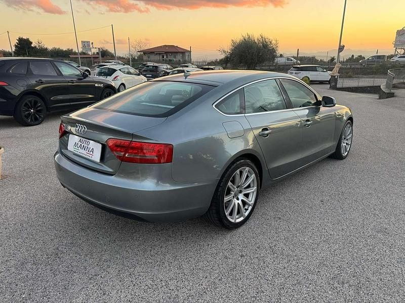 Usata Audi A5 Sportback 170 CV (125 kW) 2009 Grigio Utilitaria