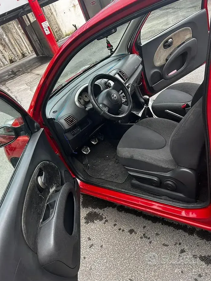 Usata Nissan Micra 80 CV (58 kW) 2009 Rosso Berlina