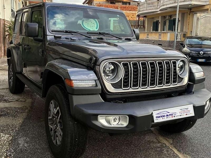 Nuova Jeep Wrangler Limited 272 CV (200 kW) 2025 Grigio SUV