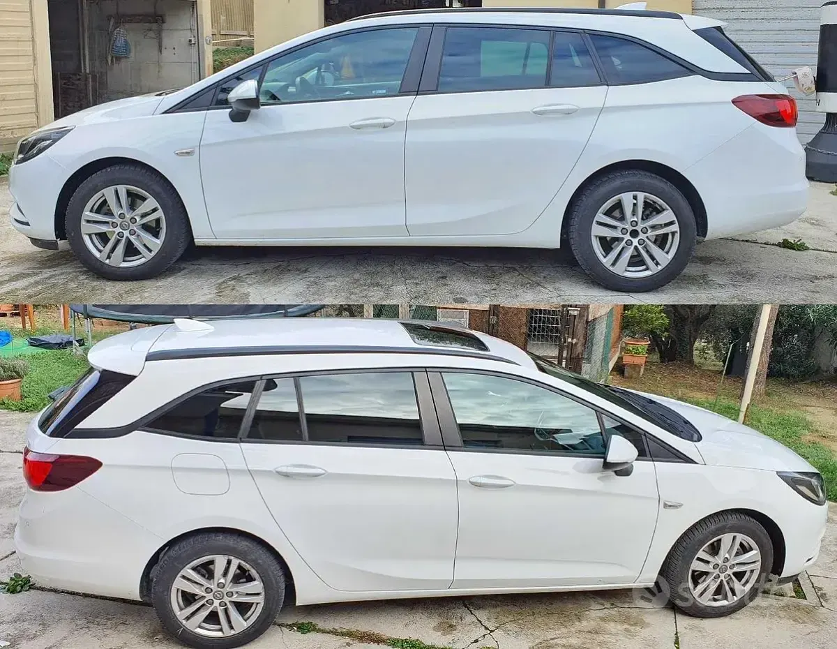Usata Opel Astra 110 CV (80 kW) 2017 Bianco Furgone