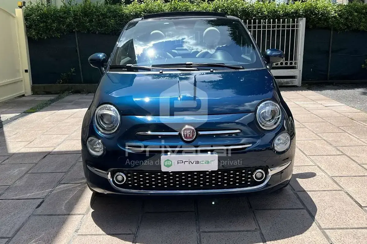 Usata Fiat 500C Dolcevita 69 CV (50 kW) 2022 Blu Cabrio