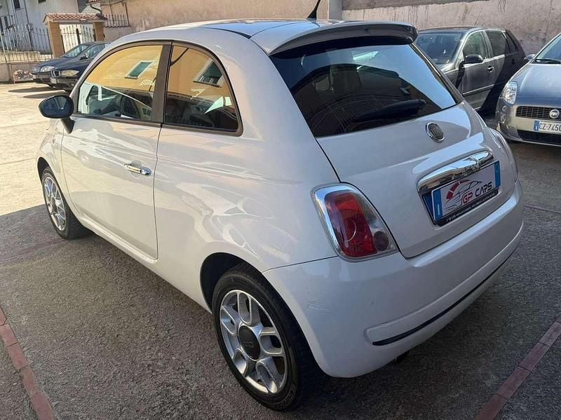 Usata Fiat 500 75 CV (55 kW) 2009 Bianco Cabrio