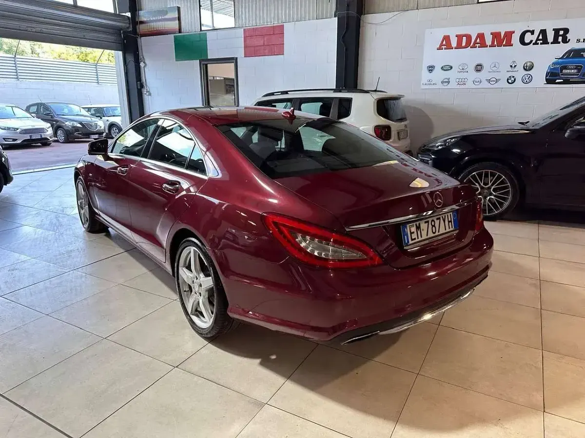 Usata Mercedes CLS350 265 CV (194 kW) 2012 Rosso Berlina