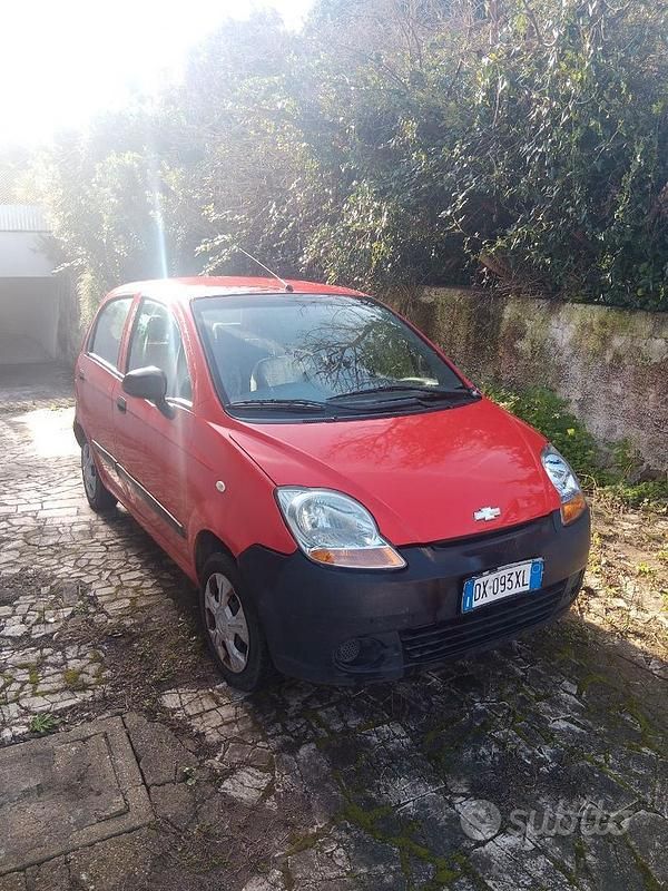 Usata Chevrolet Matiz 2009 Rosso Utilitaria