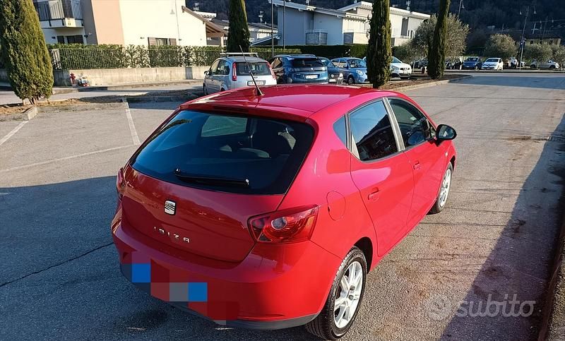 Usata Seat Ibiza 2008 Rosso Berlina