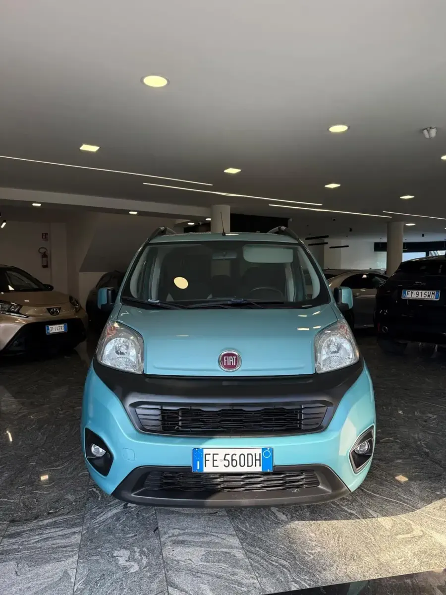 Usata Fiat Qubo Easy 80 CV (58 kW) 2016 Blu Monovolume
