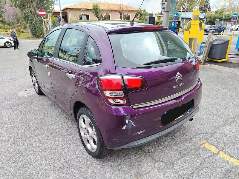Usata Citroën C3 Exclusive 82 CV (60 kW) 2015 Viola Berlina