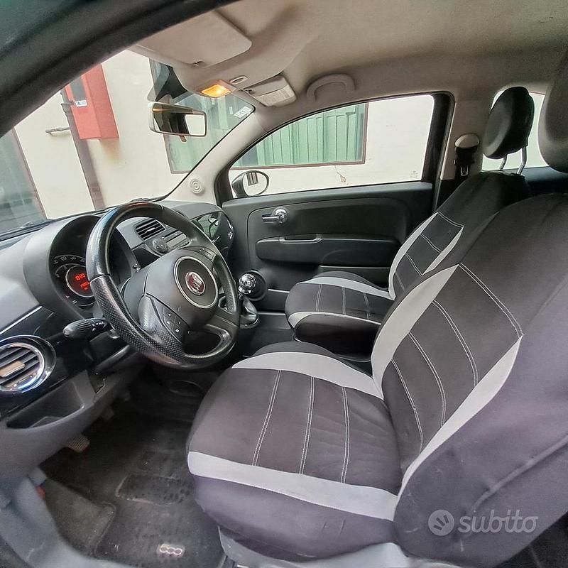 Usata Fiat 500 75 CV (55 kW) 2007 Nero Berlina