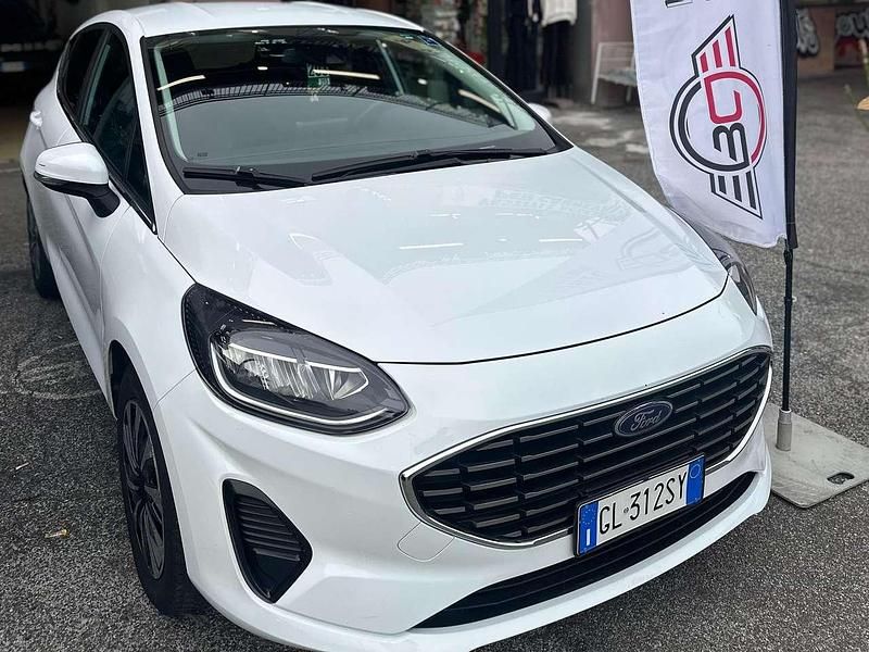 Usata Ford Fiesta Titanium 75 CV (55 kW) 2022 Bianco Utilitaria