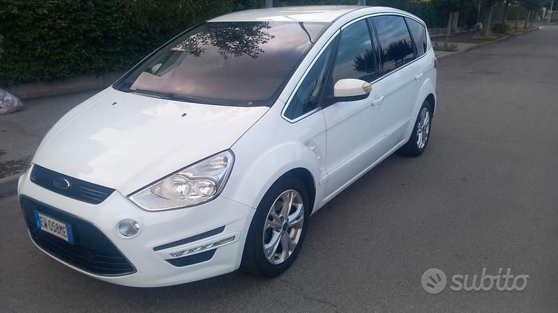 Usata Ford S-MAX S 163 CV (119 kW) 2014 Bianco Monovolume