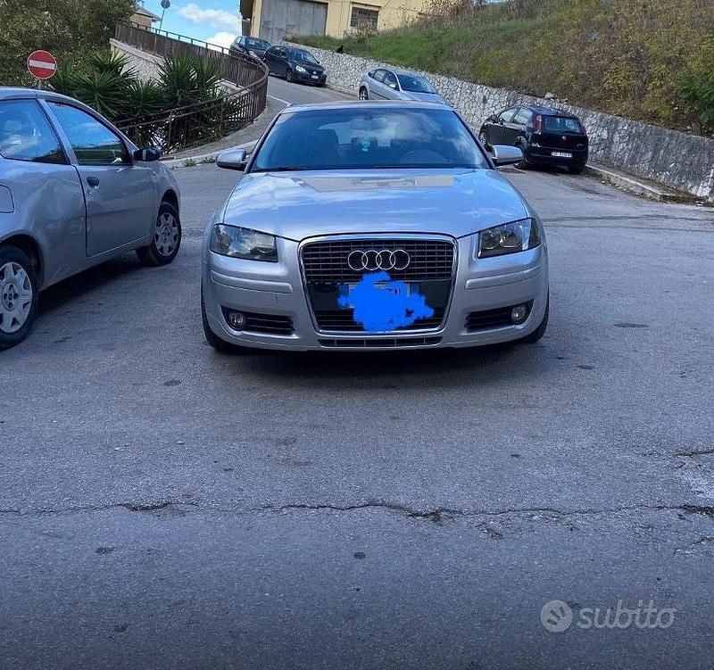 Usata Audi A3 Ambiente 170 CV (125 kW) 2007 Grigio Utilitaria