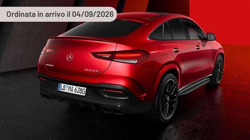 Nuova Mercedes GLE53 AMG AMG Line Premium 544 CV (400 kW) 2026 Argento Coupé