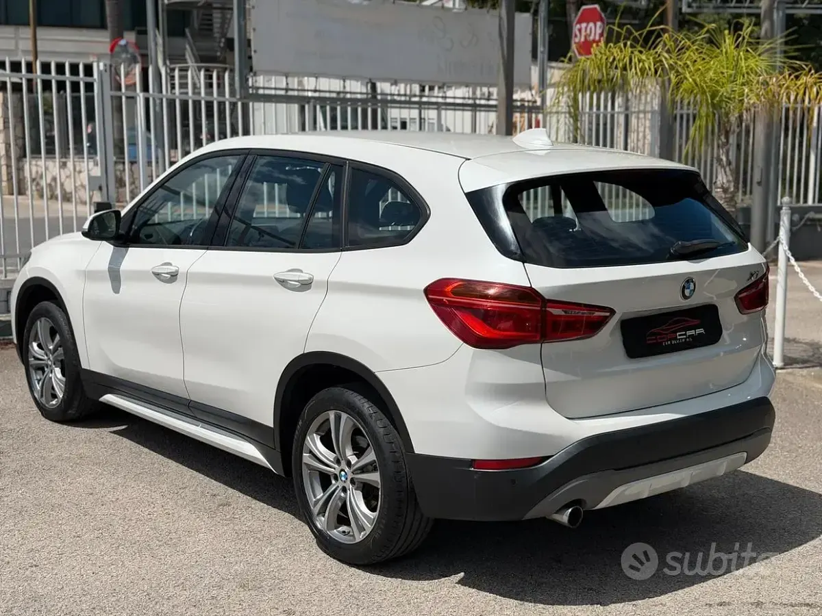 Usata BMW X1 Advantage 150 CV (110 kW) 2017 Bianco SUV