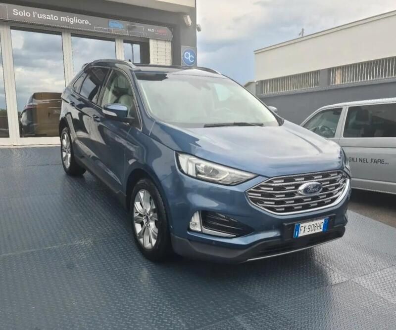 Blu Usata 2019 Ford Edge Titanium SUV | 23.999 € (Buon prezzo) - Immagine 1/4
