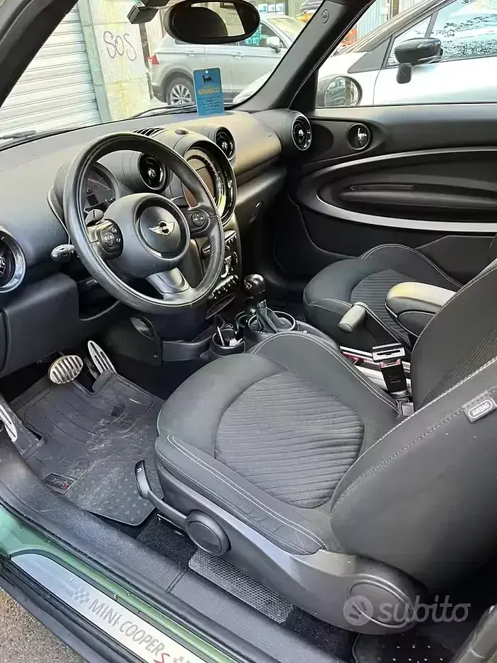 Usata Mini Paceman 143 CV (105 kW) 2014 Verde Utilitaria