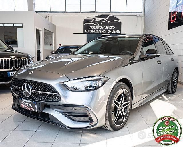 Usata Mercedes C300e Premium Plus 204 CV (150 kW) 2022 Grigio Station wagon