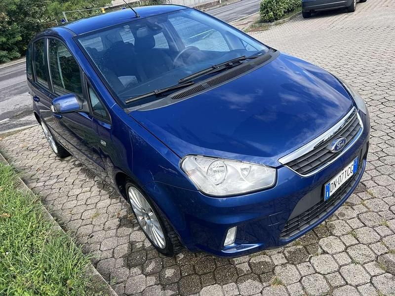 Usata Ford C-MAX Titanium 109 CV (80 kW) 2008 Blu/azzurro Monovolume