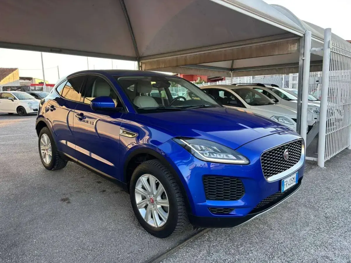 Usata Jaguar E-Pace R-Dynamic 150 CV (110 kW) 2018 Blu/azzurro SUV
