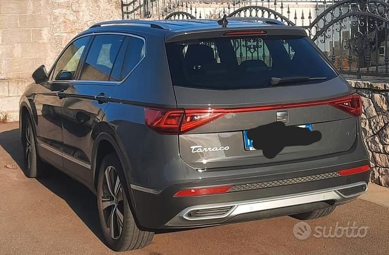 Usata Seat Tarraco 200 CV (147 kW) 2021 Grigio SUV