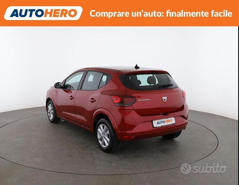 Usata Dacia Sandero Comfort 91 CV (66 kW) 2021 Rosso Berlina