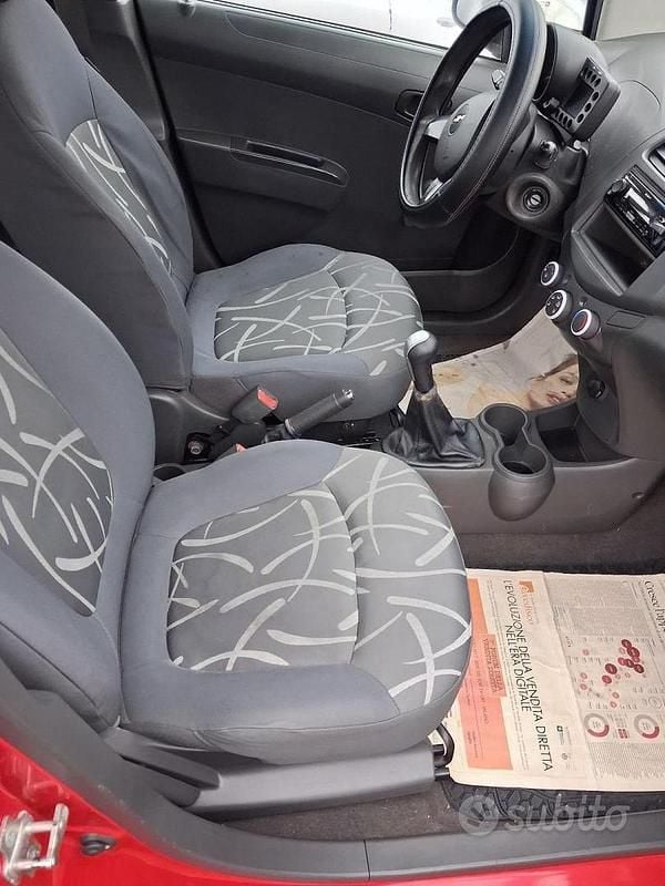 Usata Chevrolet Spark LS 68 CV (50 kW) 2013 Rosso Utilitaria