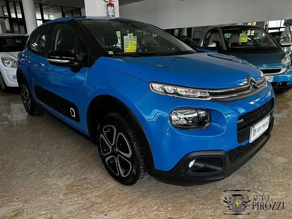 Usata Citroën C3 68 CV (50 kW) 2018 Blu Utilitaria
