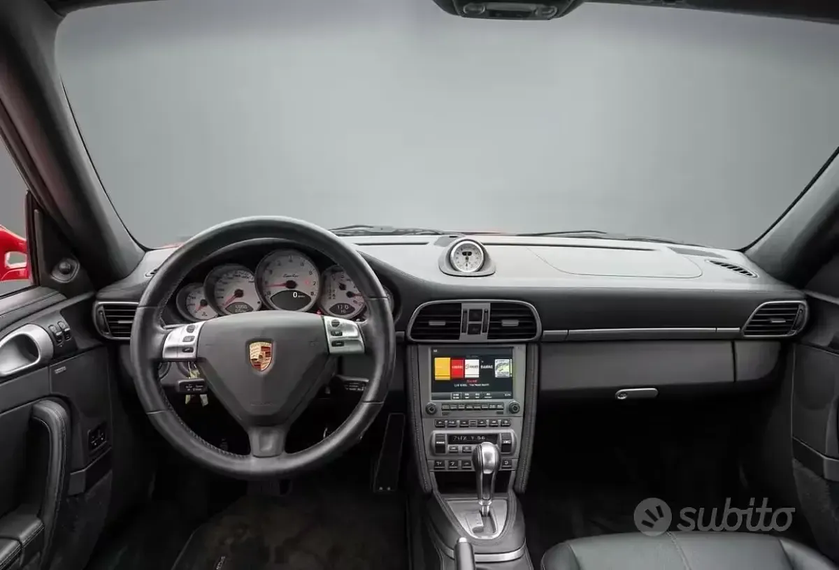 Usata Porsche 911 Turbo 480 CV (353 kW) 2008 Rosso Coupé