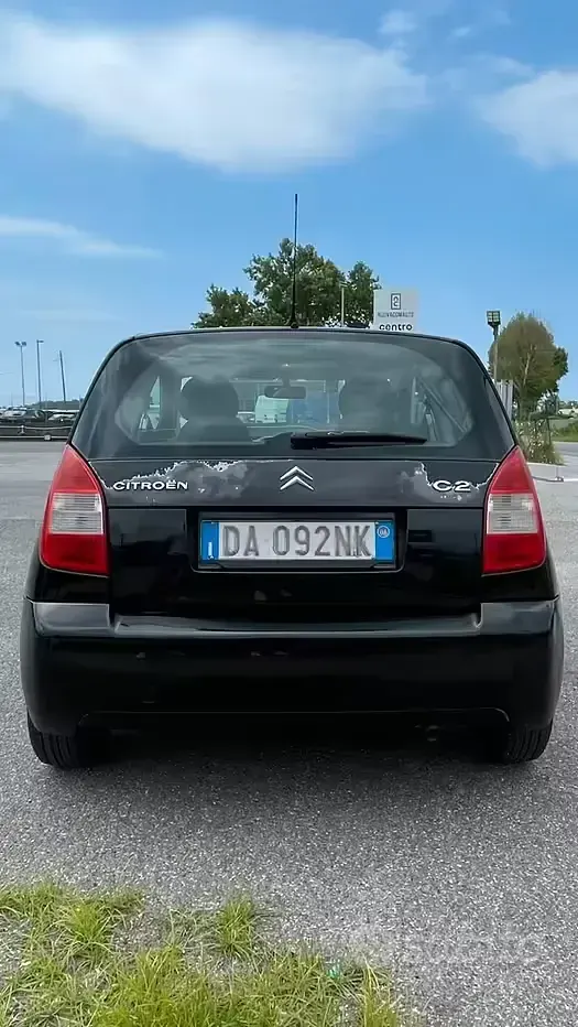 Usata Citroën C2 60 CV (44 kW) 2006 Nero Utilitaria