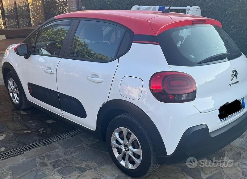 Usata Citroën C3 102 CV (75 kW) 2018 Bianco Utilitaria