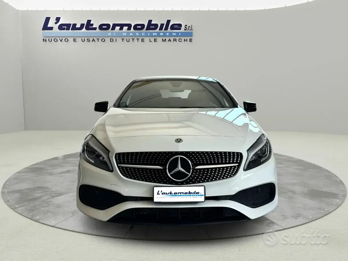 Usata Mercedes A200 Premium 136 CV (100 kW) 2018 Bianco Berlina