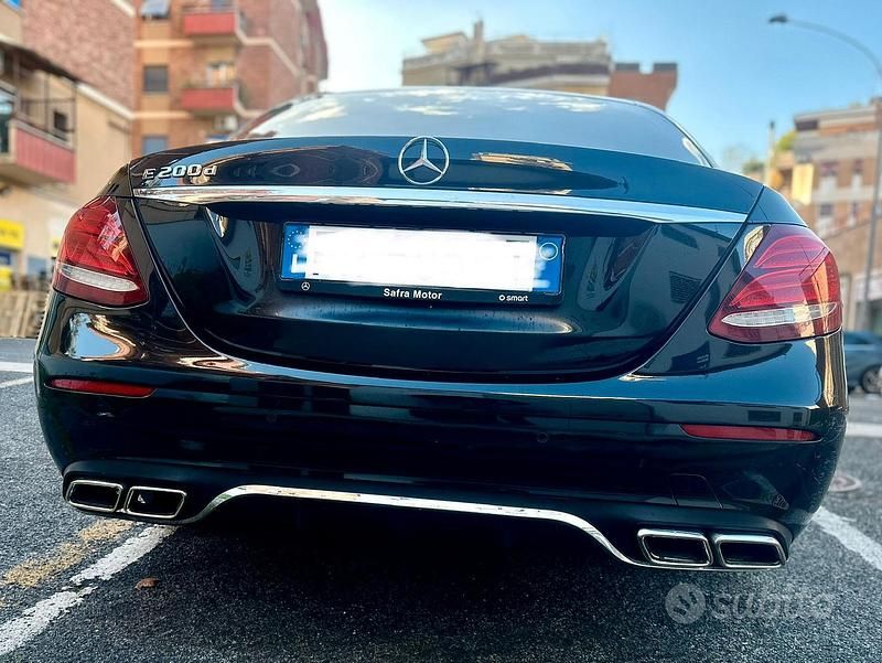 Usata Mercedes 200 2018 Nero Berlina