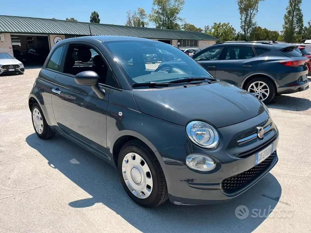 Usata Fiat 500 69 CV (50 kW) 2022 Grigio Berlina