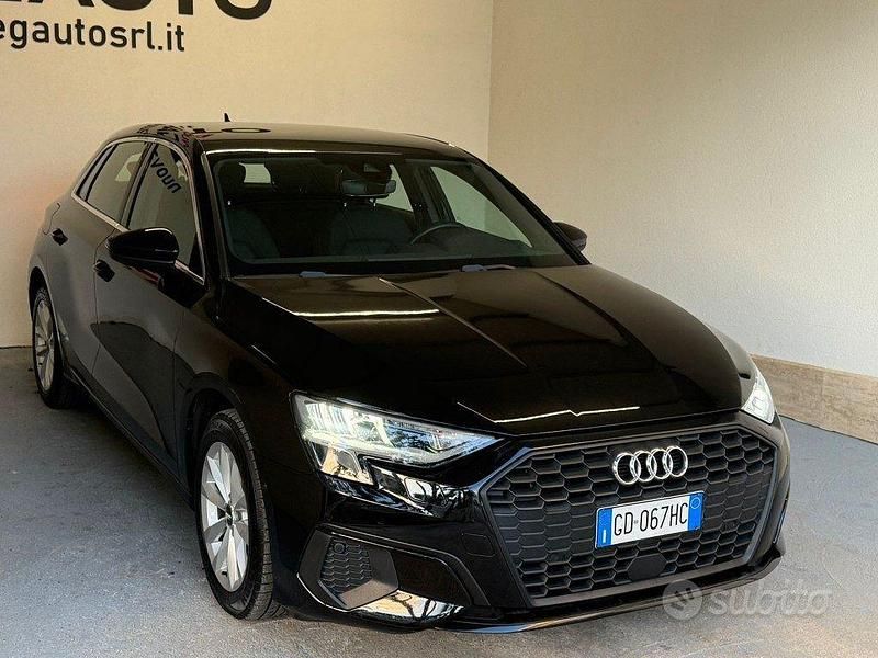 Usata Audi A3 Admired 116 CV (85 kW) 2020 Nero Berlina