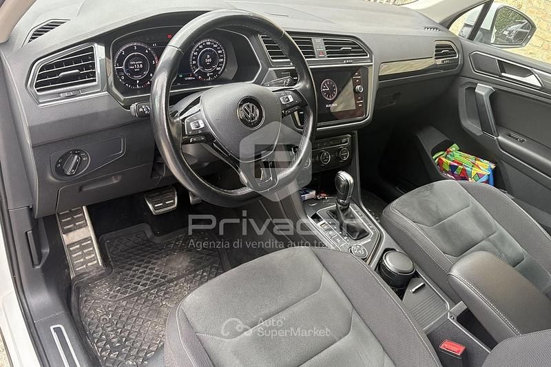 Usata VW Tiguan Advance 190 CV (139 kW) 2018 Bianco SUV
