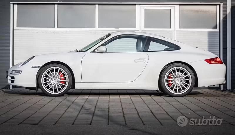 Usata Porsche 911 Carrera 4S 354 CV (260 kW) 2009 Bianco Coupé