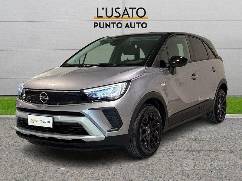 Usata Opel Crossland X Design & Tech 110 CV (80 kW) 2021 Grigio SUV