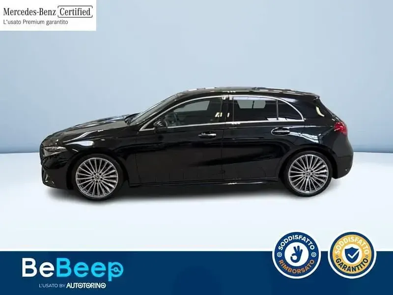 Usata Mercedes A180 Advanced Plus 116 CV (85 kW) 2024 Nero metallizzato Berlina